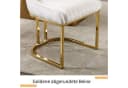 WAHSON OFFICE CHAIRS Esszimmerstuhl 2er Set mit goldenen Stuhlbeinen Bild 5