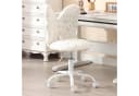 WAHSON OFFICE CHAIRS Kinderstuhl Weiß Kunstfell höhenverstellbar drehbar Bild 3