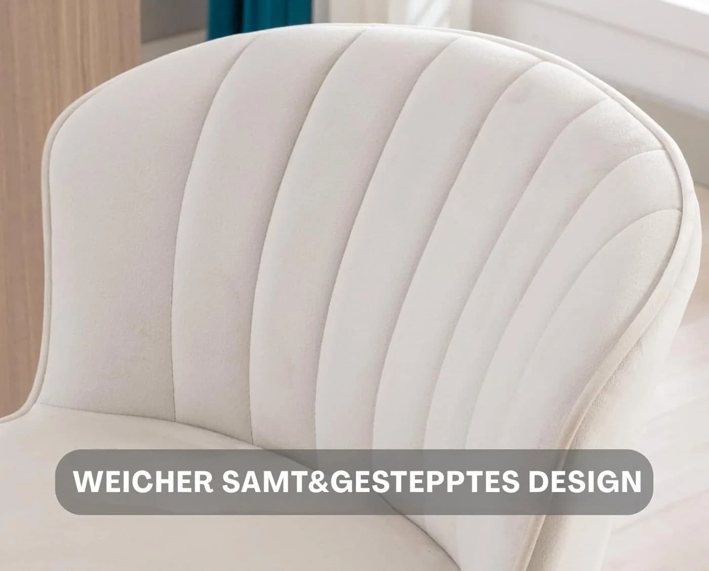 WAHSON Office Chairs Barhocker 2er-Set PU-Leder Metallbeine - Bild 4