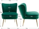 WAHSON OFFICE CHAIRS Loungesessel Grün Moderner Ohrensessel Bild 1