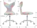 WAHSON OFFICE CHAIRS Kinderstuhl Kunstfell höhenverstellbar drehbar Bild 1