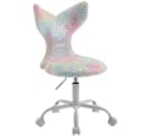 WAHSON OFFICE CHAIRS Kinderstuhl Kunstfell höhenverstellbar drehbar Bild 2