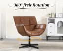 WAHSON OFFICE CHAIRS Loungesessel Armlehnstuhl PU-Leder Bild 5