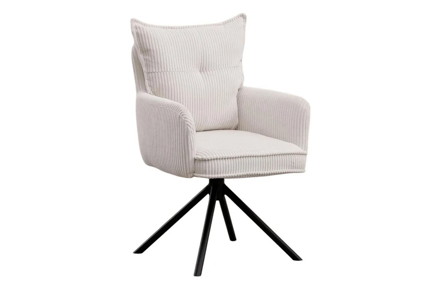 WAHSON OFFICE CHAIRS Bürostuhl Kordsamt Schwarz Ergonomisch 360° - Bild 2