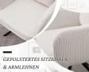 WAHSON OFFICE CHAIRS Bürostuhl Kordsamt Schwarz Ergonomisch 360° Bild 4