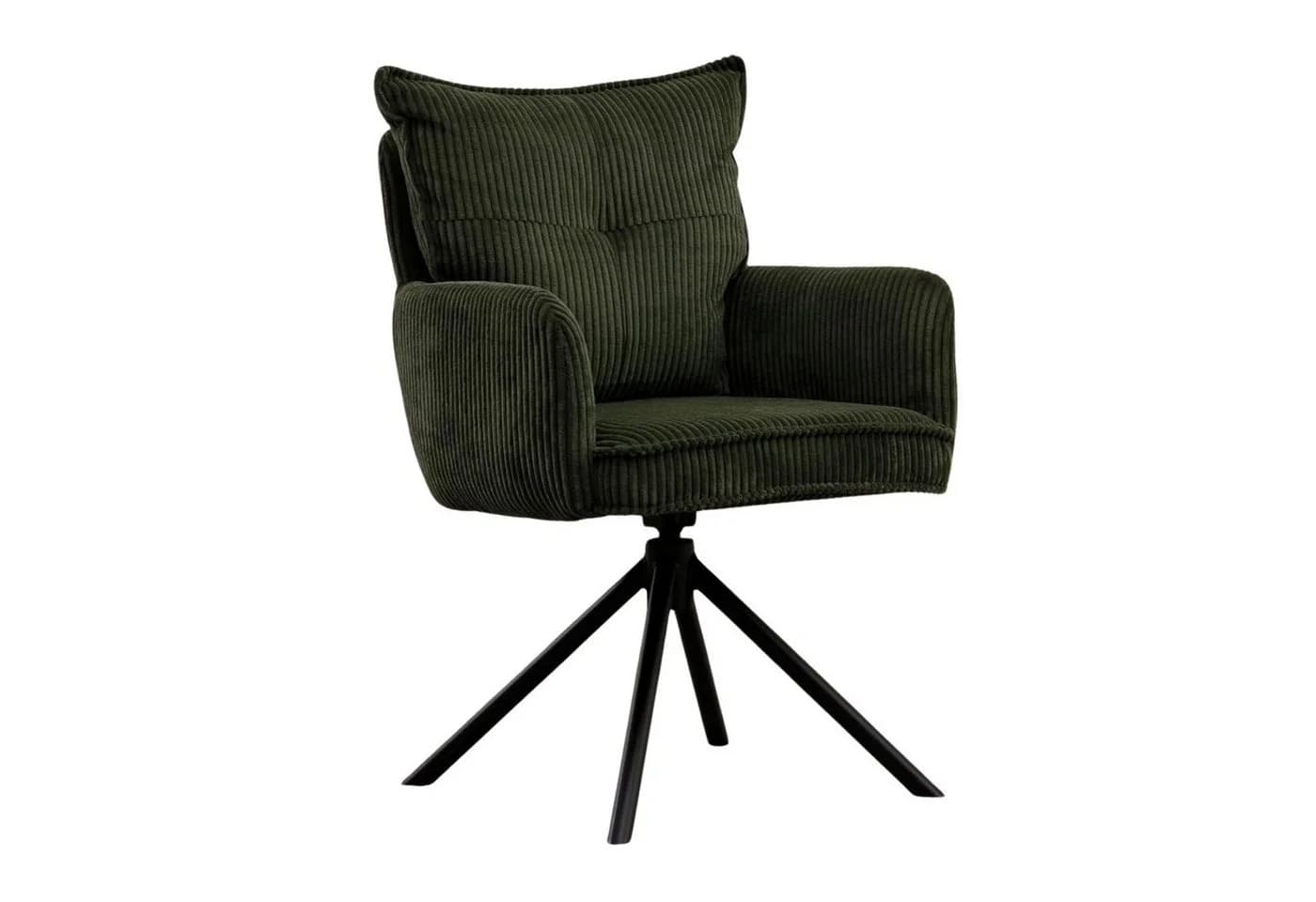 WAHSON OFFICE CHAIRS Bürostuhl Kordsamt Grün Ergonomisch 360° Drehbar - Bild 2