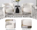 WAHSON OFFICE CHAIRS Ohrensessel Moderner Loungesessel mit hoher Rückenlehne Bild 5