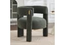 WAHSON OFFICE CHAIRS Ohrensessel Modern Grün Chenille Bild 1