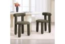 WAHSON OFFICE CHAIRS Esszimmerstuhl 2er Set Moderne Kunstfell Bild 1