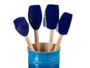 LE CREUSET Craft Kochkellen-Set 5tlg. Azure Silikon & Steinzeug Bild 1