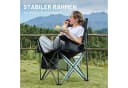 TIMBER RIDGE Campingstuhl Faltbarer Stuhl 200kg Belastbar, 600D Polyester, Höhenverstellbare Armlehnen Bild 5