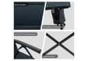 TIMBER RIDGE Campingstuhl Faltbar 150kg Belastbar Schwarz Bild 5