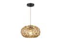 Riserva Hängeleuchte Rattan Boho E27 Ø31 cm Bild 2