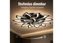 Riserva LED Deckenleuchte 120W Schwarz Dimmbar Fernbedienung Bild 4