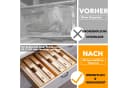 SpaceAid Folienspender 2-in-1 Bambus Bild 1