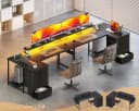 ODK Eckschreibtisch mit 4 Schubladen, Steckdosen & USB-Anschluss Bild 1