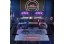 ODK Gamingtisch L-Form Schwarz mit Monitor-Ständer Bild 5