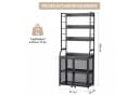 GarveeMore Regal-Schreibtisch 2-in-1 mit Kippschutz und Schranktür Bild 4