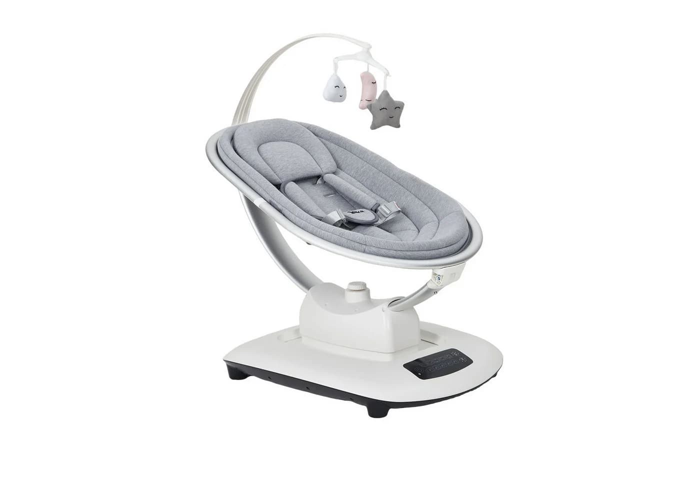 GarveeMore Elektrische Babyschaukel mit Spielzeugbügel, 5 Modi & Schlaflieder - Bild 2