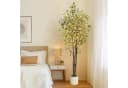 GarveeMore Kunstbaum mit LED Lichtern 210 cm Eukalyptus Bild 3