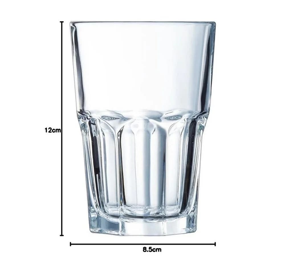 Arcoroc Granity Longdrinkglas 350 ml 6er Set Transparent - Bild 3