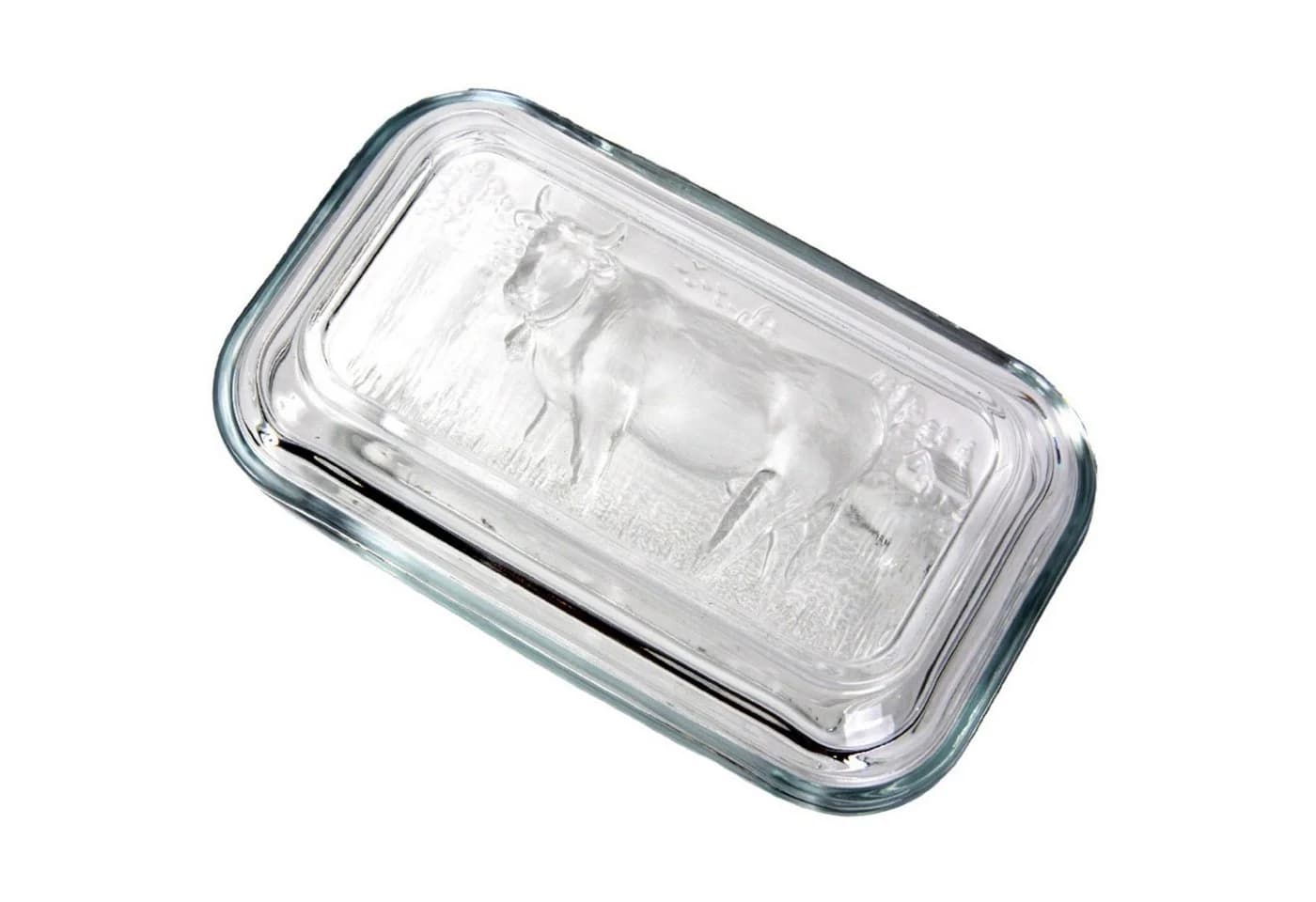 Luminarc Butterdose Glas mit Kuh-Motiv - Bild 4