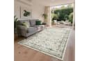 GarveeMore Faltbarer Boho-Teppich Beige/Weiß Print-Design Bild 2