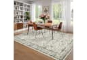 GarveeMore Faltbarer Boho-Teppich Beige/Weiß Print-Design Bild 3