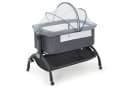 GarveeMore Beistellbett 3 in 1 Grau höhenverstellbar mit Anti-Reflux-Neigung Bild 2