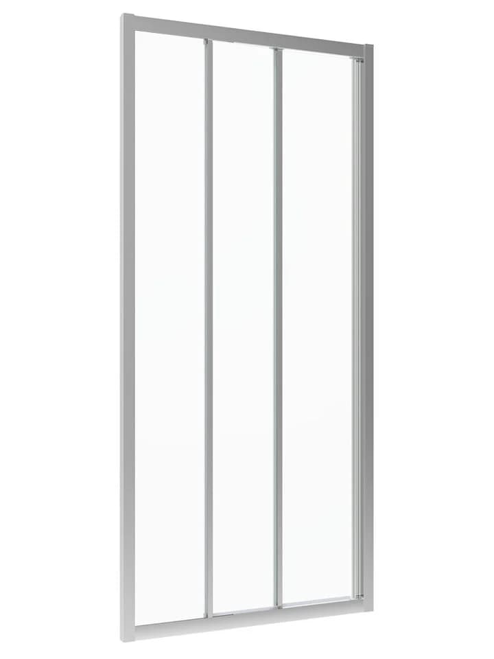 AQUALAVOS Dusch-Schiebetür 3-teilig 120x195 cm Sicherheitsglas Nano-Beschichtung - Bild 4