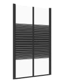 AQUALAVOS Dusch-Pendeltür 6 mm Nano-Sicherheitsglas Barrierefrei Bild 5
