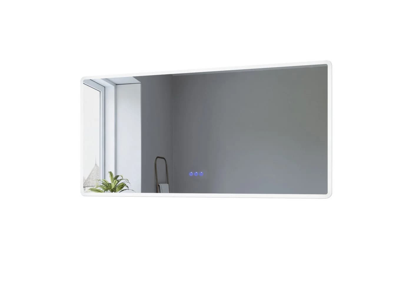 AQUALAVOS LED Badspiegel 140x70 cm Touch Beschlagfrei mit Beleuchtung - Bild 4