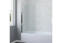 AQUALAVOS Badewannenaufsatz 80 cm ESG Glas links Bild 2