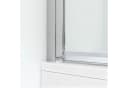 AQUALAVOS Badewannenaufsatz 80 cm ESG Glas links Bild 5