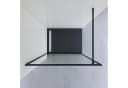 AQUALAVOS Walk-in-Dusche Vollrahmen schwarz-matt 79x195cm Bild 3
