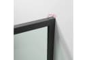 AQUALAVOS Walk-in-Dusche Vollrahmen schwarz-matt 79x195cm Bild 5