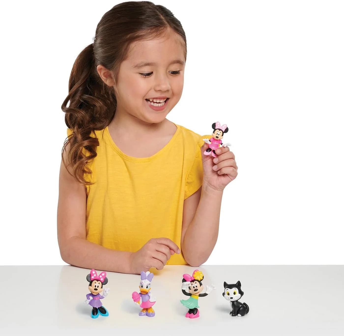 Just Play Disney Junior Minnie Mouse Minifiguren 5er-Pack Rosa