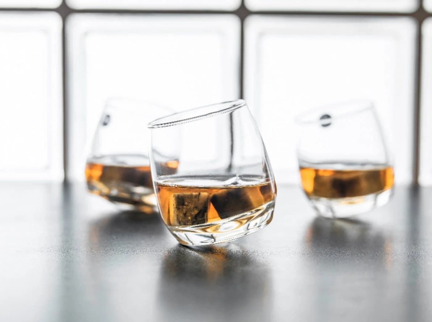 Gravidus Bar Rocking Whiskyglas 6er Set 200 ml Transparent - Bild 2