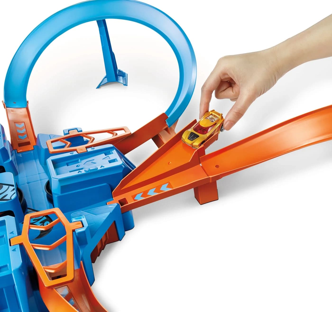 Hot Wheels Autorennbahn Action Criss Cross Crash Trackset Bunt - Bild 4