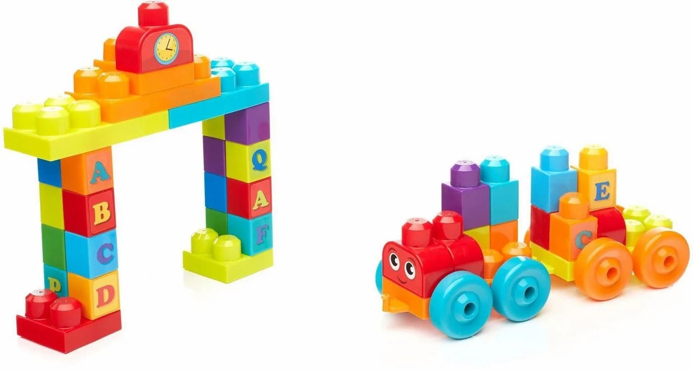 Mega Bloks ABC Lernzug Spielbausteine, 60 St - Bild 3