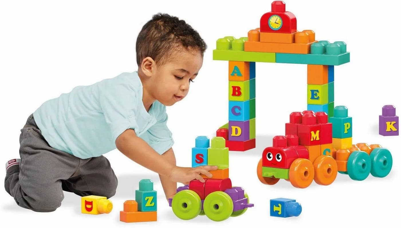 Mega Bloks ABC Lernzug Spielbausteine, 60 St - Bild 5