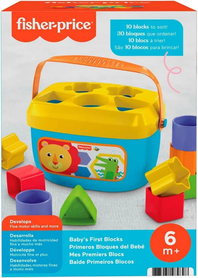 Fisher-Price® Steckspielzeug Babys erste Bausteine, Set - Bild 4