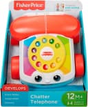 Fisher-Price® Nachziehspielzeug Plappertelefon Bunt Kunststoff Bild 5