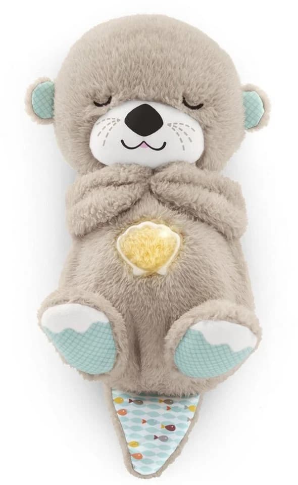 Fisher-Price® Plüschfigur Schlummer-Otter Einschlafhilfe Grau - Bild 2