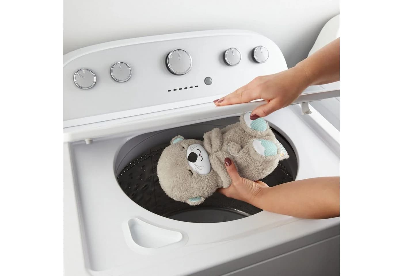 Fisher-Price® Plüschfigur Schlummer-Otter Einschlafhilfe Grau - Bild 5