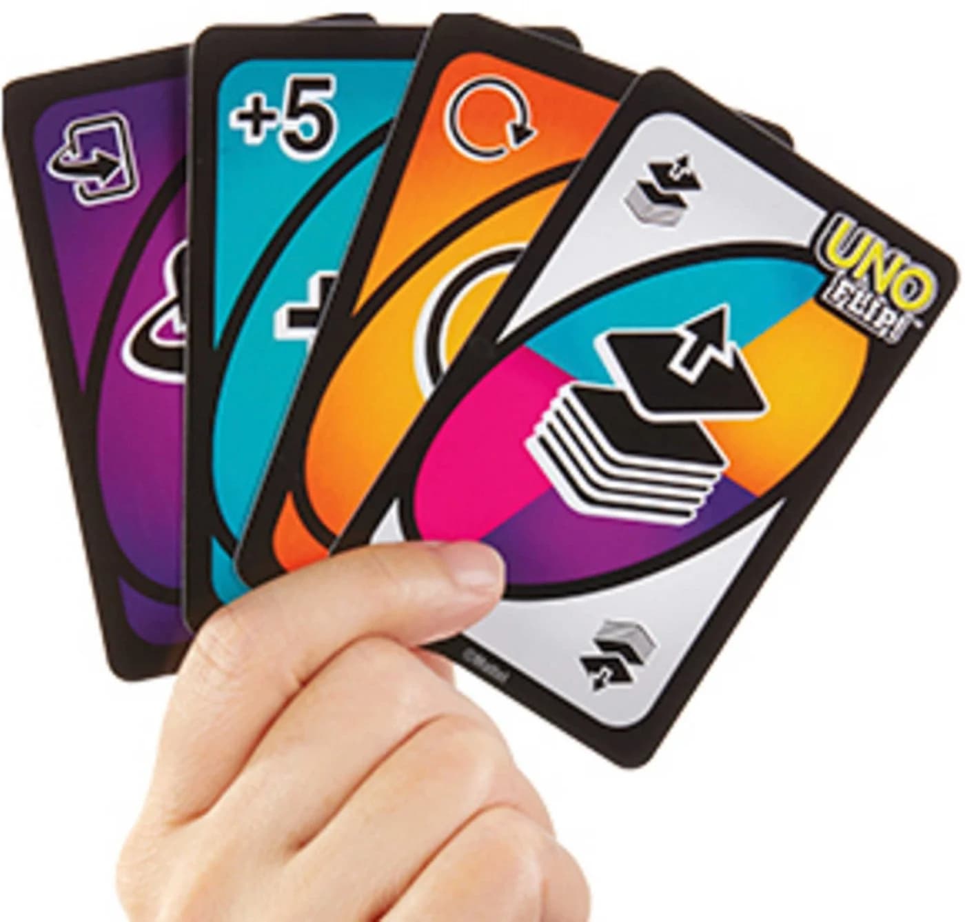 Mattel Games UNO Flip Kartenspiel Bunt - Bild 4