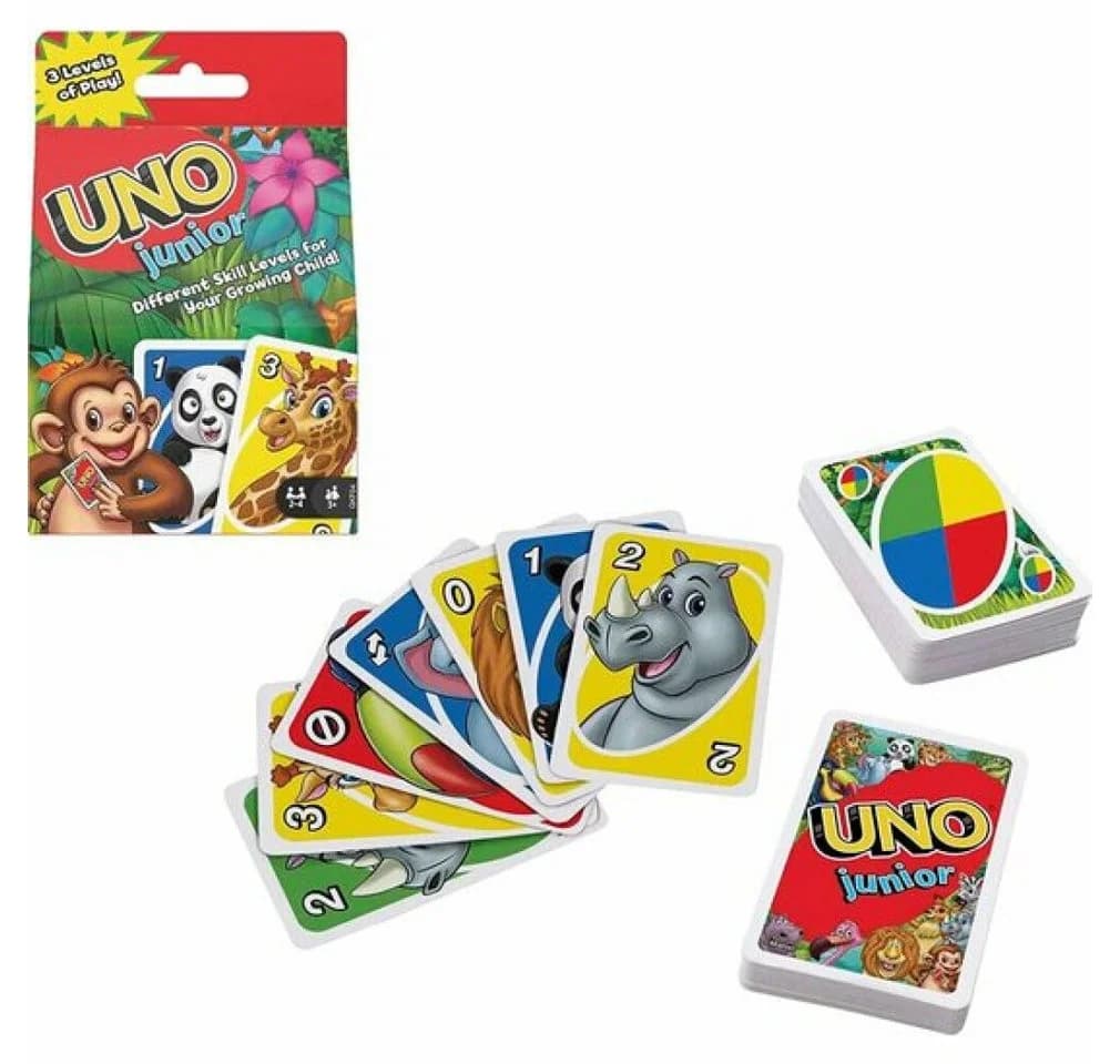 Mattel® UNO Junior Kartenspiel Bunt - Bild 5