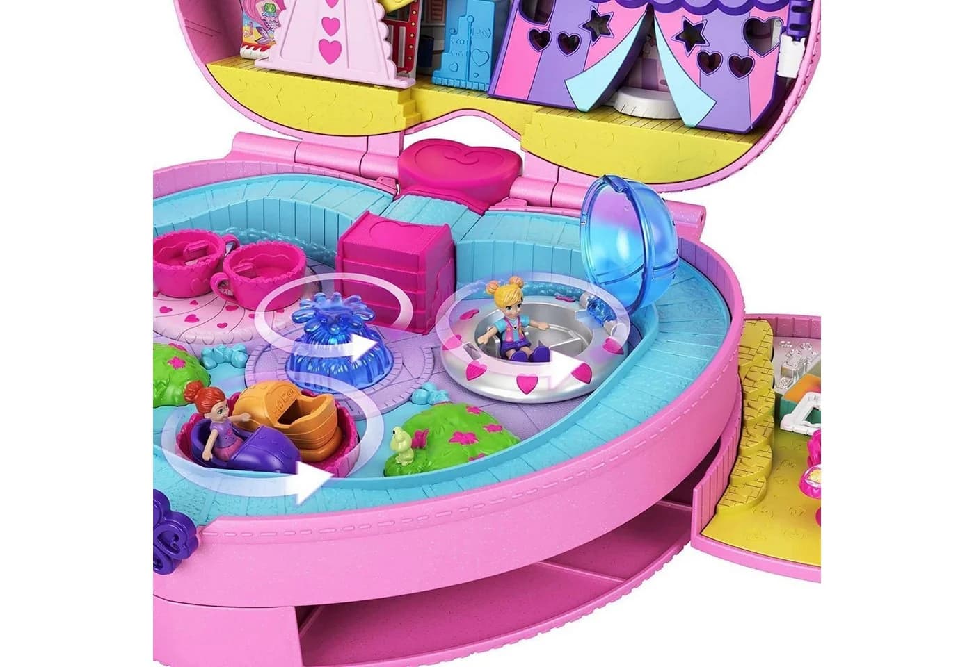 Mattel® Puppen Accessoires-Set Polly Pocket GKL60 Rosa - Bild 3
