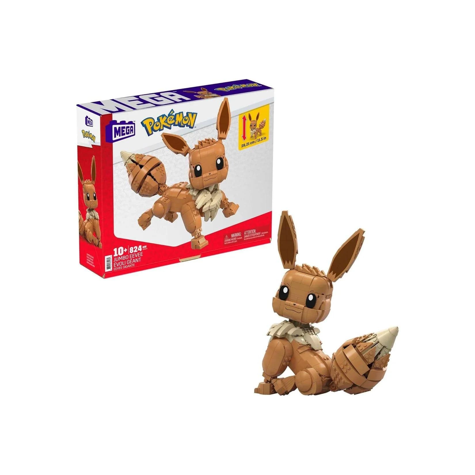 MEGA Construx Pokémon Jumbo Evoli Bauset 845 Teile
