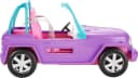 Barbie Jeep Convertible Lila mit beweglichen Rädern Bild 2